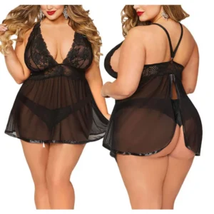 Lingerie sexy en dentelle, vêtements de nuit séduisants, grande taille, vente en gros